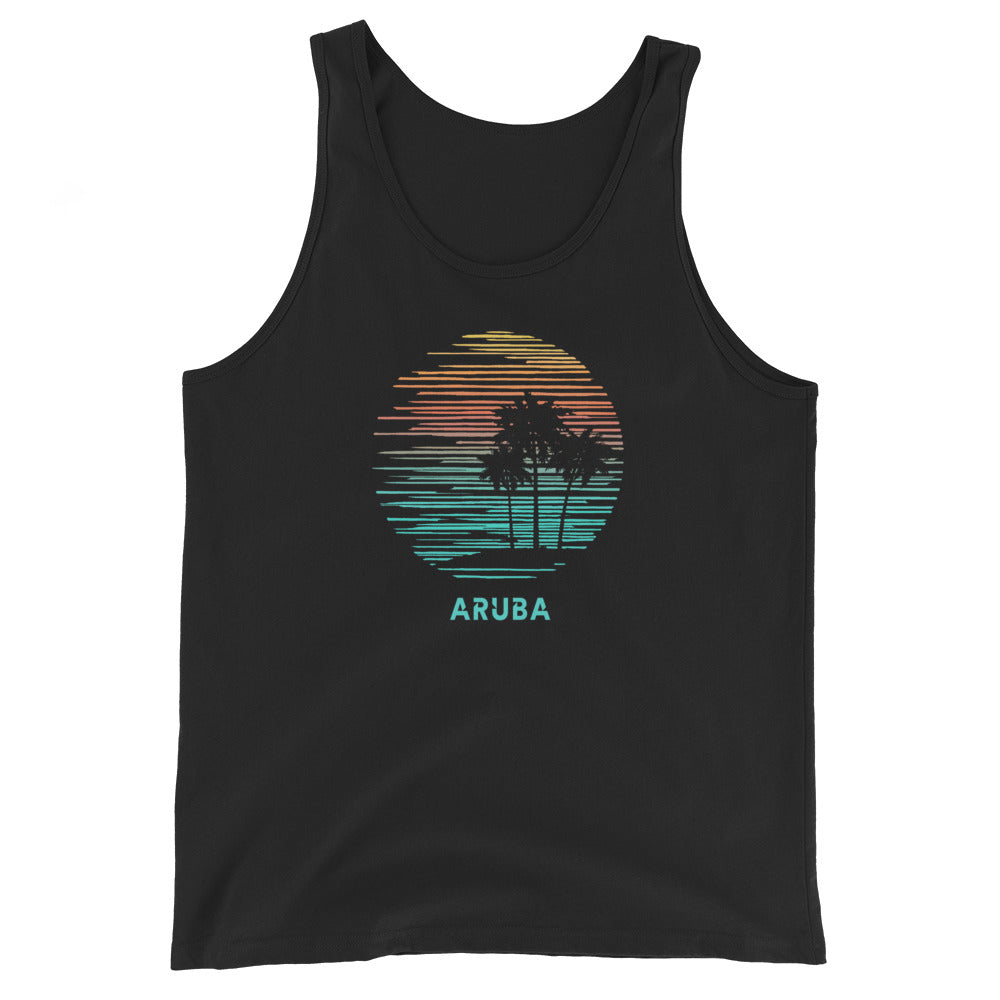 Aruba Cool Souvenir Vacation Artistic Unisex Tank Top