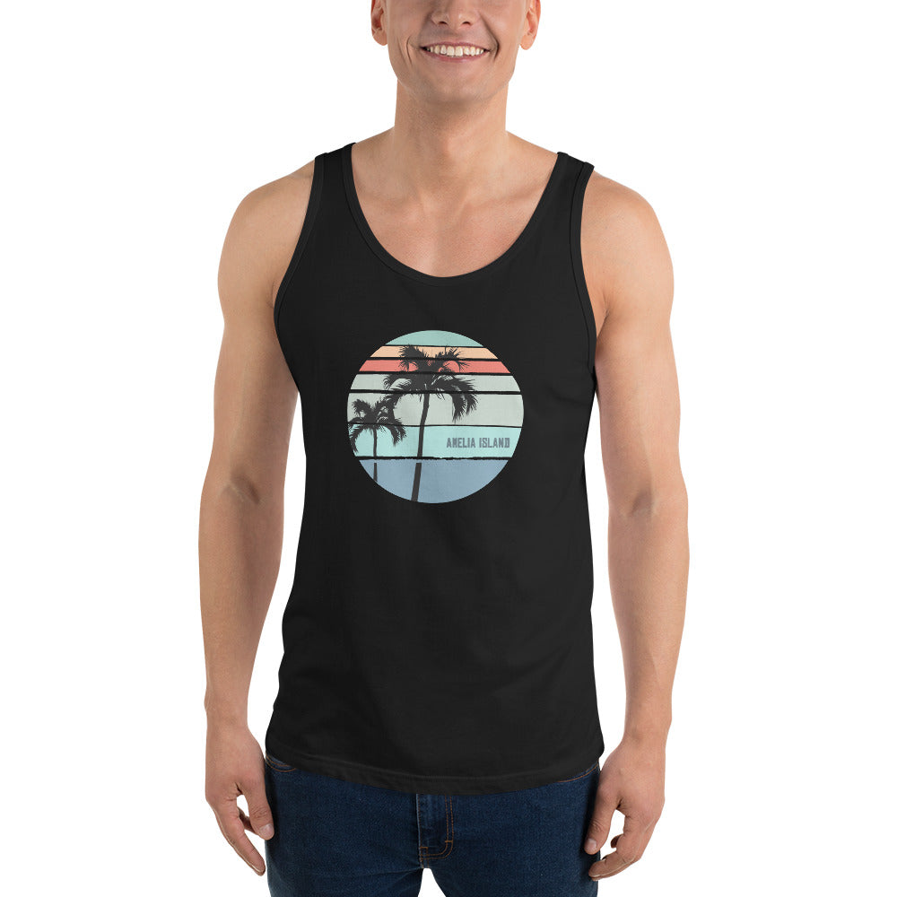 Amelia Island Florida Artistic Vacation Souvenir Unisex Tank Top