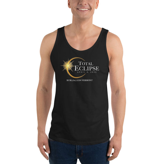 Burlington Vermont 2024 Eclipse Solar April 8 Souvenir Cool Unisex Tank Top