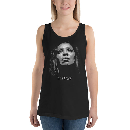 Letitia James Unisex Tank Top Politics Anti Trump Political Democrats
