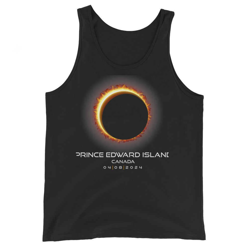 2024 Prince Edward Island Canada Eclipse Memento Souvenir April 8 Unisex Tank Top