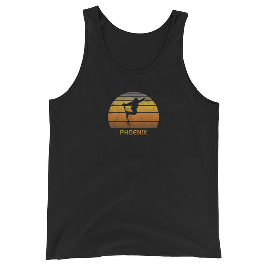 Vintage Ski Phoenix Arizona Funny Unisex Tank Top