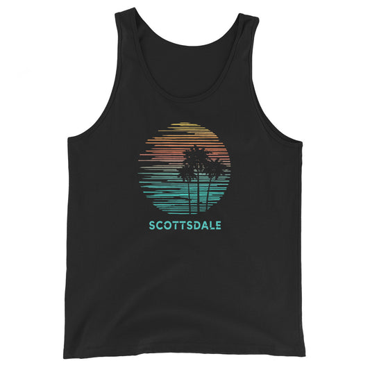 Scottsdale Arizona Cool Souvenir Vacation Artistic Unisex Tank Top