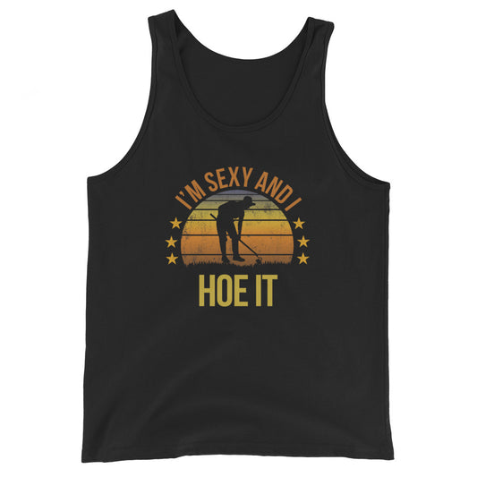 Funny Gardening Fan Gardener Quote Joke Sarcastic Unisex Tank Top