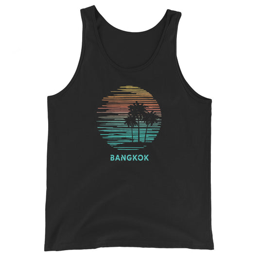 Bangkok Thailand Cool Souvenir Vacation Artistic Unisex Tank Top