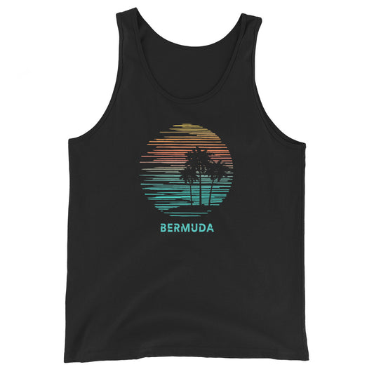 Bermuda Unisex Tank Top Cool Souvenir Vacation Artistic