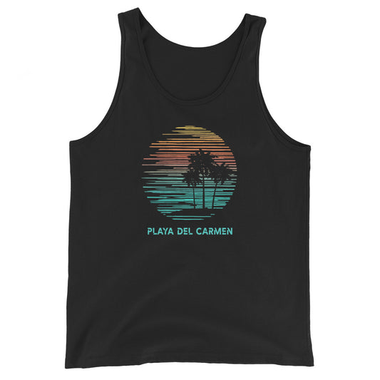 Playa Del Carmen Mexico Cool Souvenir Vacation Artistic Unisex Tank Top