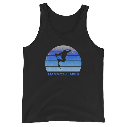 Retro Mammoth Lakes California Ski Fan Skier Gift Skiing Vintage Cool Unisex Tank Top