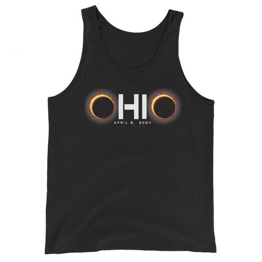 Ohio 2024 Eclipse Souvenir April 8 Unisex Tank Top