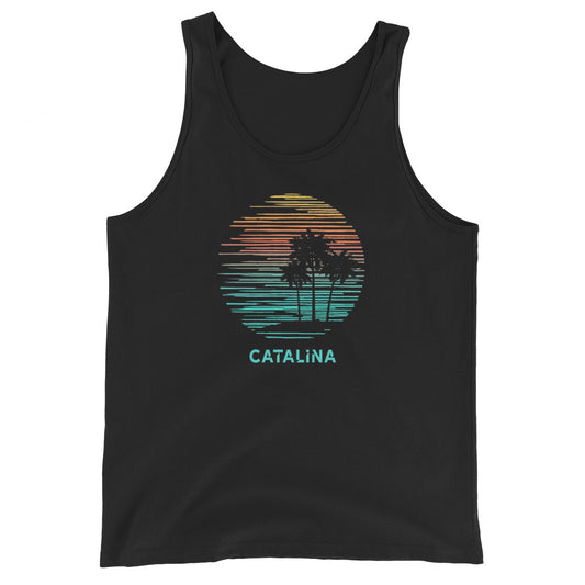 Catalina California Cool Souvenir Vacation Artistic Unisex Tank Top