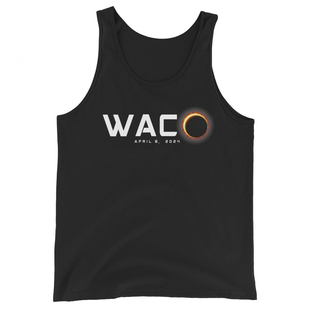 Waco Texas 2024 Eclipse Souvenir April 8 Unisex Tank Top