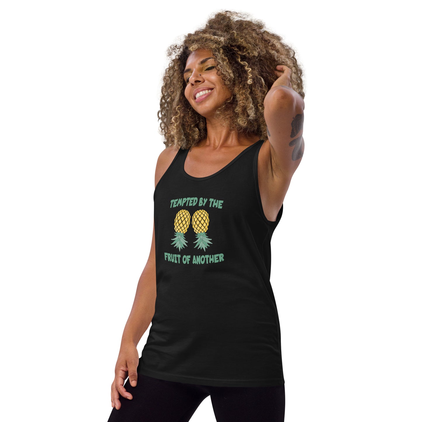 Funny Swinger Quote Unisex Tank Top Upside Down Pineapple Lifestyle