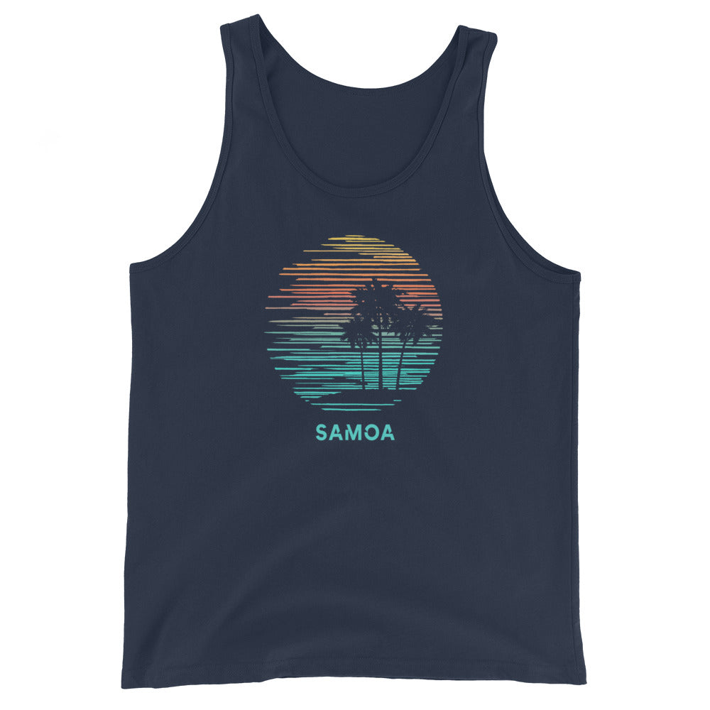 Samoa Polynesia Cool Souvenir Vacation Artistic Unisex Tank Top