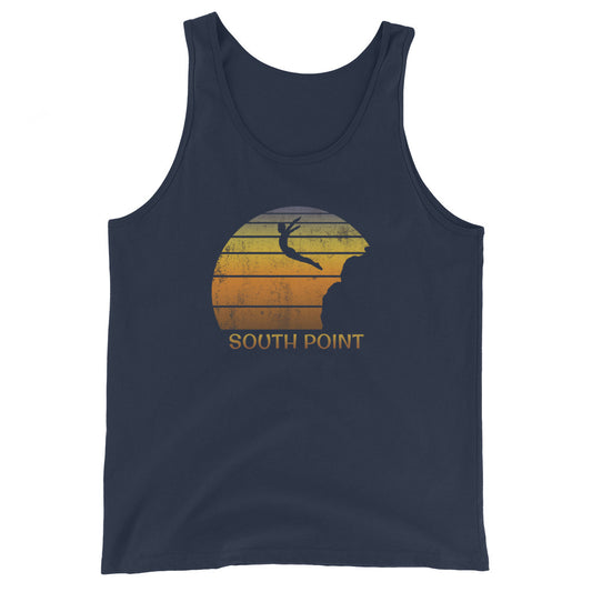 Cool South Point Cliffs Big Island Hawaii Cliff Diving Fan Unisex Tank Top