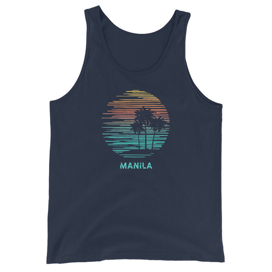 Manila Philippines Cool Souvenir Vacation Artistic Unisex Tank Top