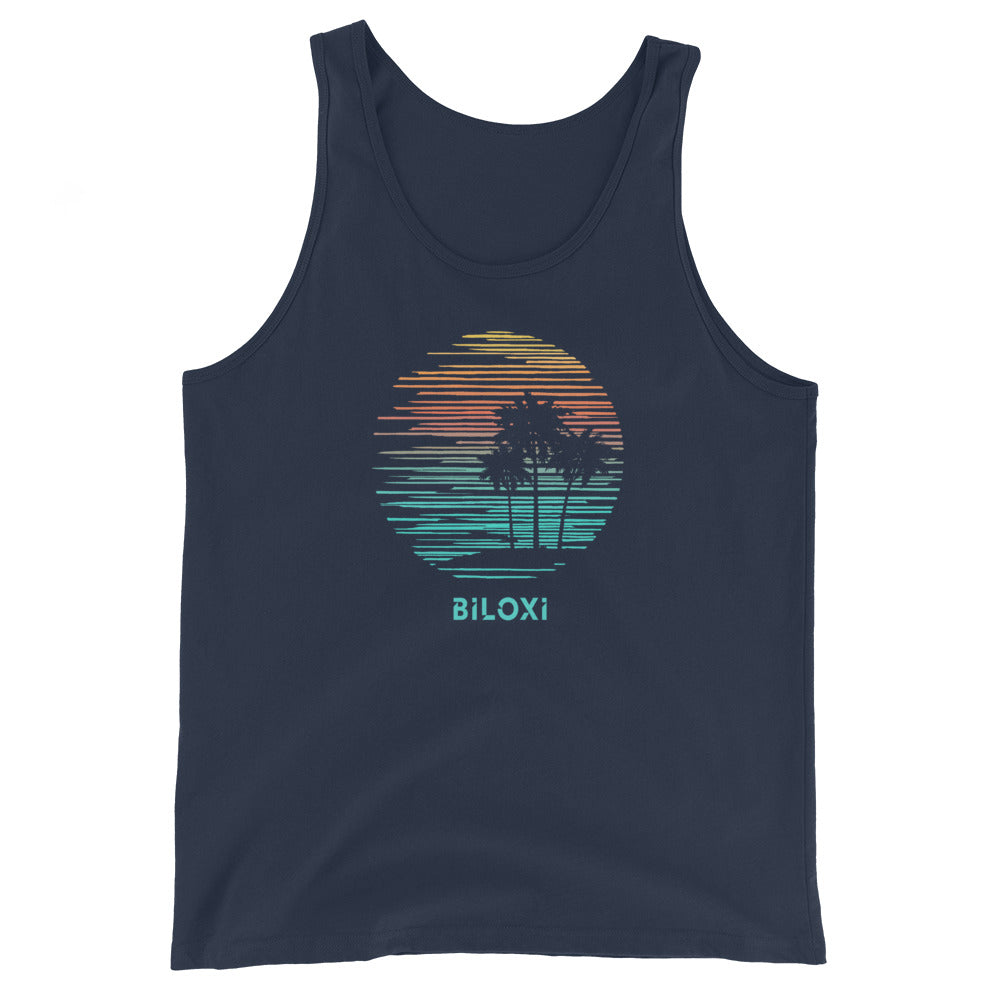 Biloxi Mississippi Cool Souvenir Vacation Artistic Unisex Tank Top