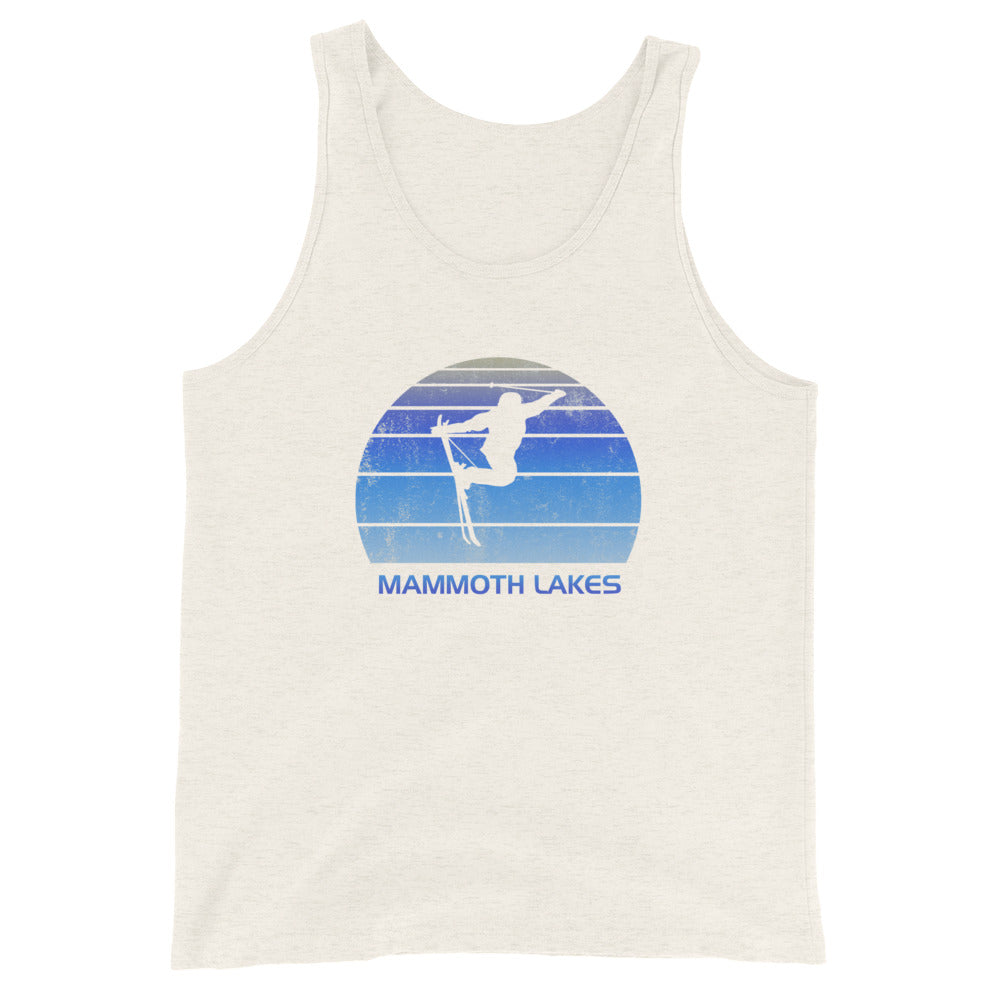 Retro Mammoth Lakes California Ski Fan Skier Gift Skiing Vintage Cool Unisex Tank Top