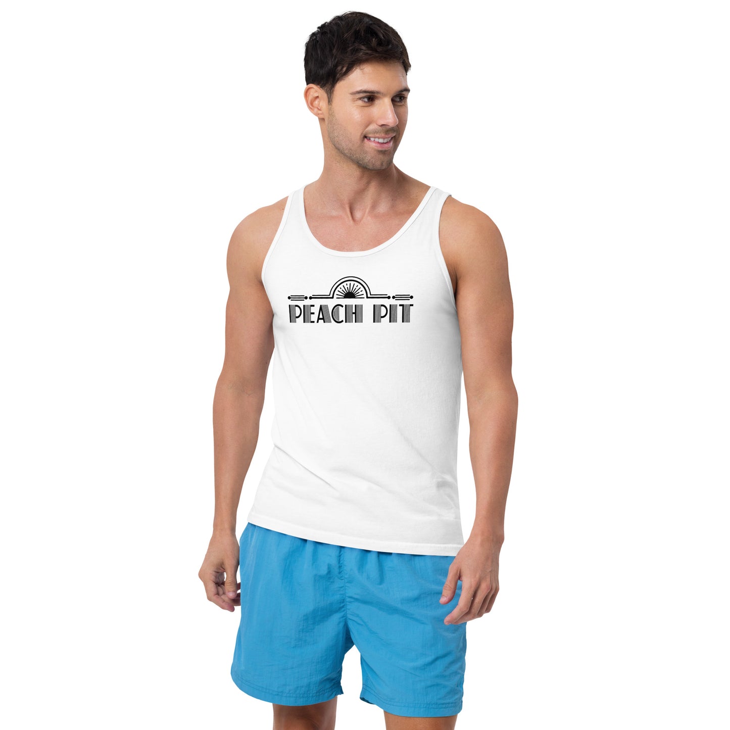 Peach Pit Unisex Tank Top Funny 90's TV Sitcom 90210