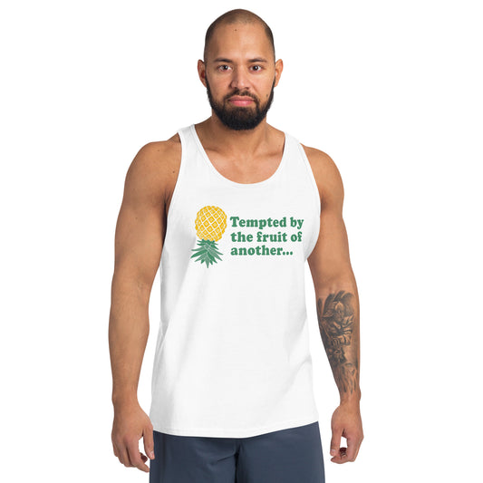 Funny Swinger Unisex Tank Top Upside Down Pineapple Lifestyle