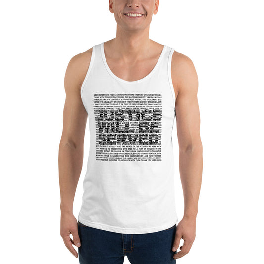 Jack Smith Unisex Tank Top Anti Trump Indictment Politics Political