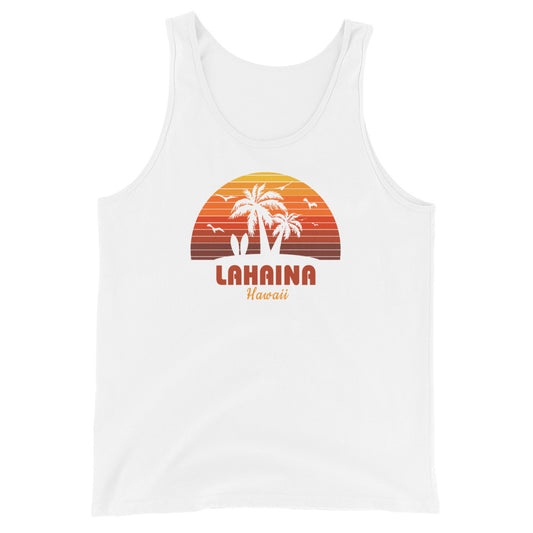 Cool Lahaina Maui Hawaii Beach Sunset Souvenir Unisex Tank Top