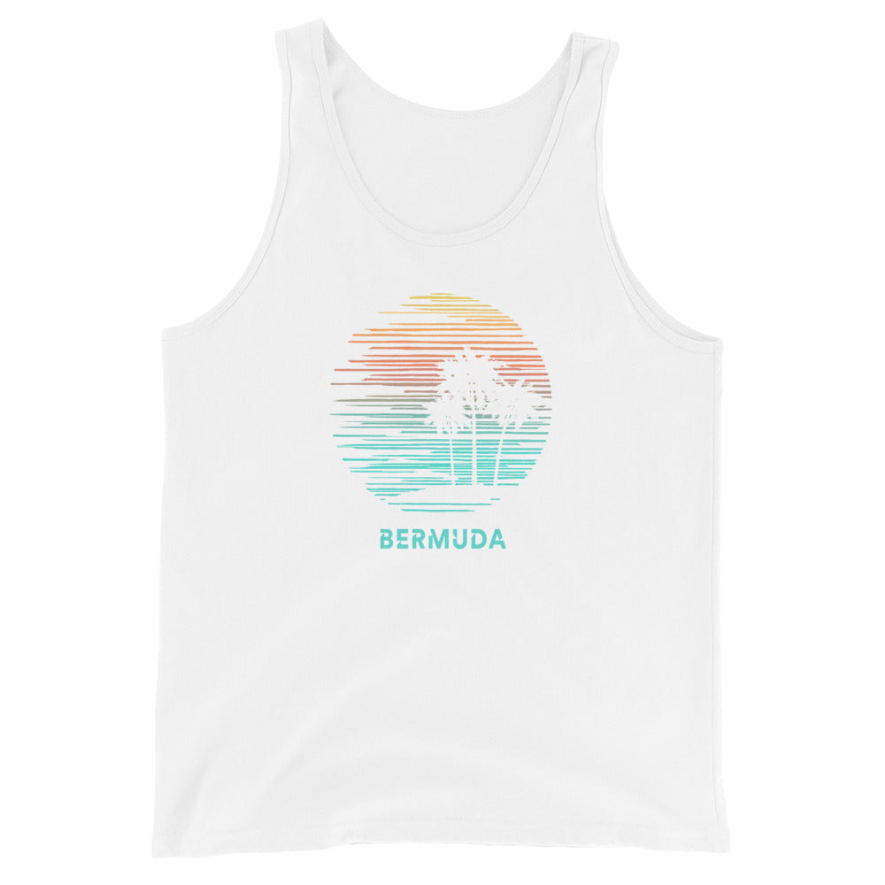 Bermuda Unisex Tank Top Cool Souvenir Vacation Artistic