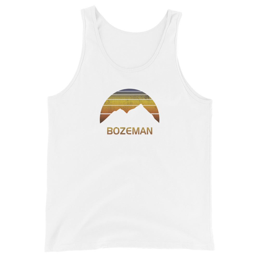 Retro Bozeman Montana Unisex Tank Top