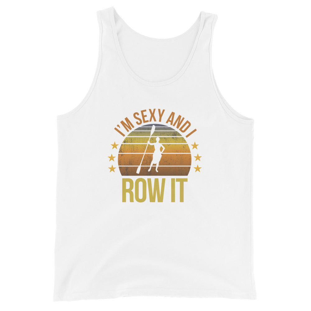 Funny Kayak Fan Canoeing Kayaking Female Quote Joke Sarcastic Unisex Tank Top