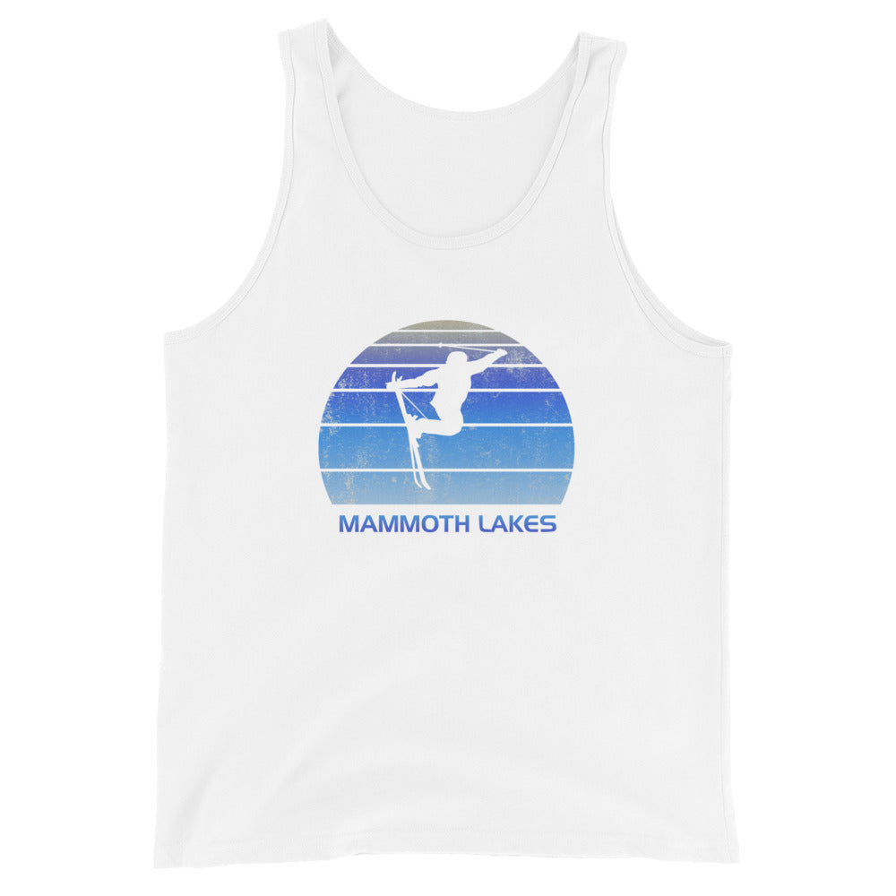 Retro Mammoth Lakes California Ski Fan Skier Gift Skiing Vintage Cool Unisex Tank Top