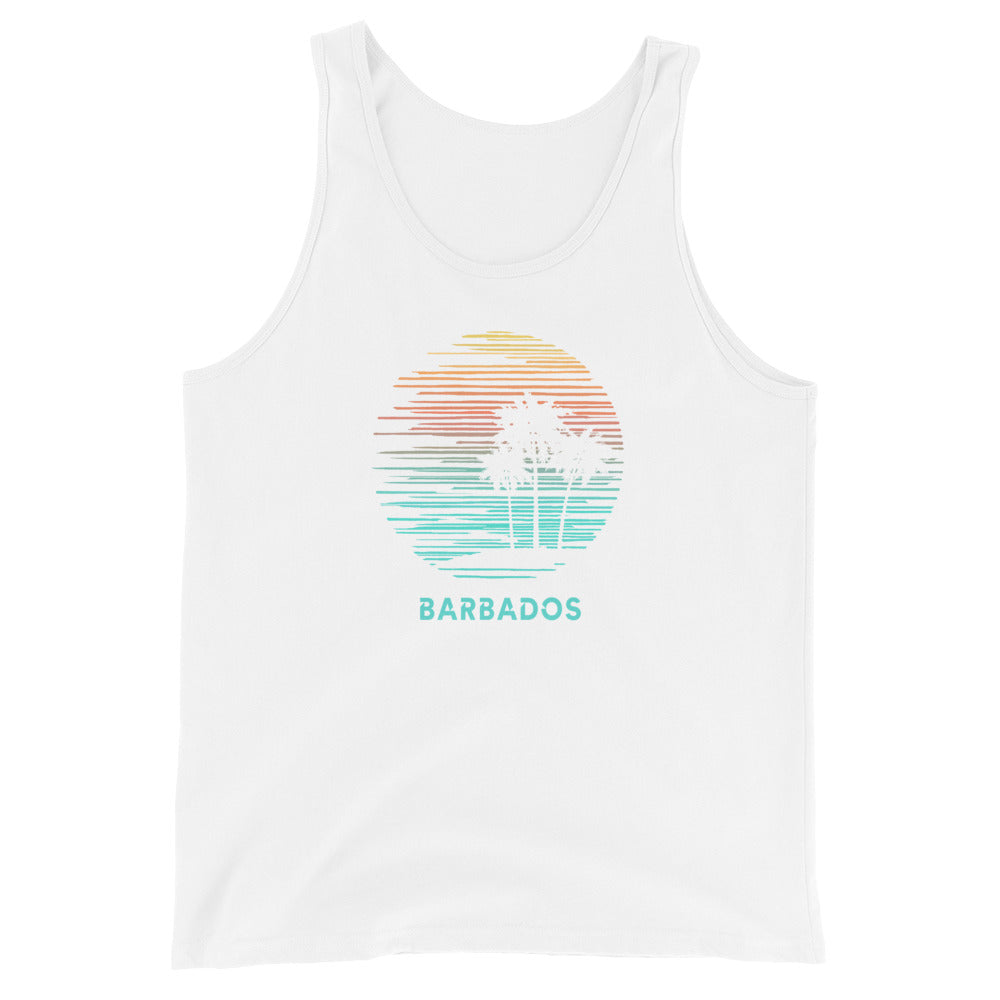 Barbados Cool Souvenir Vacation Artistic Unisex Tank Top