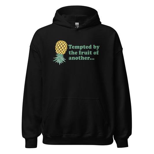 Funny Swinger Quote Unisex Hoodie Top Sweatshirt Upside Down Pineapple Lifestyle