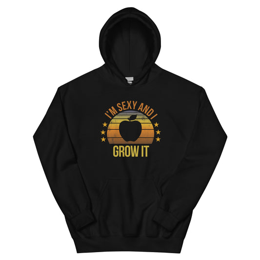 Funny Apple Farmer Farming Fan Quote Joke Sarcastic Phrase Unisex Hoodie Top Sweatshirt