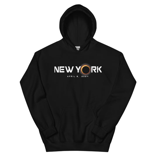 New York 2024 Eclipse Souvenir April 8 Unisex Hoodie Top Sweatshirt