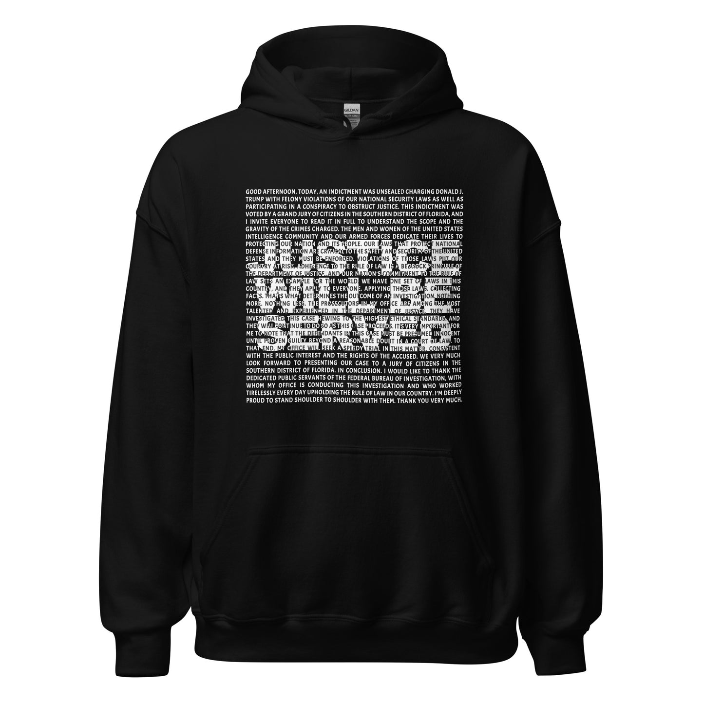 Jack Smith Unisex Hoodie Top Sweatshirt Anti Trump Indictment Democrats