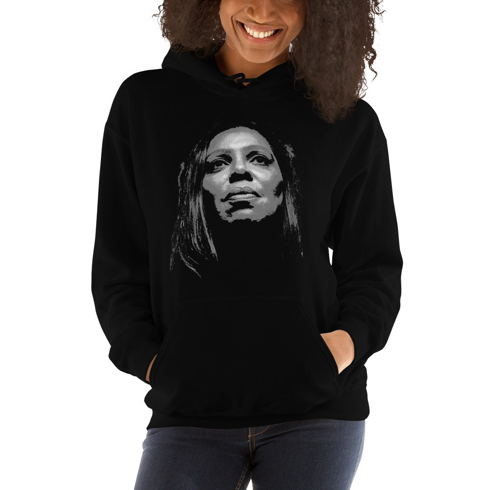 Letitia James Unisex Hoodie Top Sweatshirt Anti Trump Political Democrats Politics