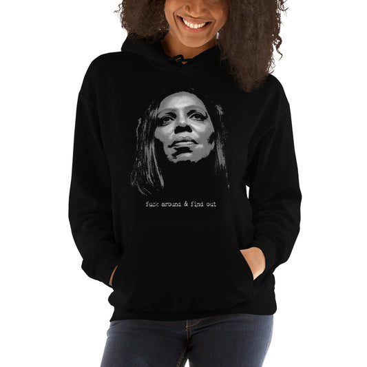 Letitia James Unisex Hoodie Top Sweatshirt Funny Politics Anti Trump Political Democrats