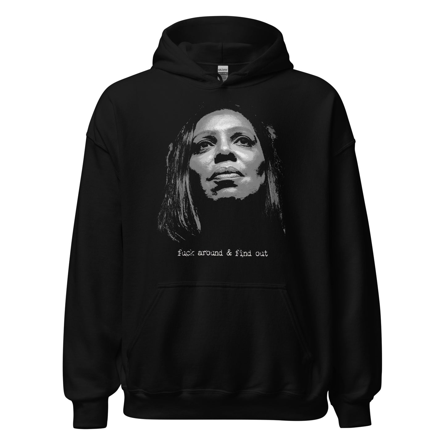 Letitia James Unisex Hoodie Top Sweatshirt Funny Politics Anti Trump Political Democrats