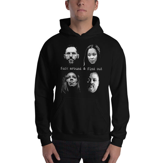 Trump Investigators Unisex Hoodie Top Sweatshirt FAFO Political Indictment Democrats
