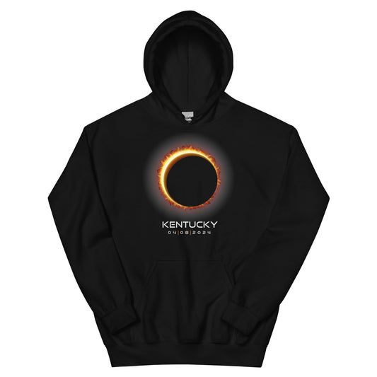 2024 Kentucky Eclipse Memento Souvenir April 8 Solar Unisex Hoodie Top Sweatshirt