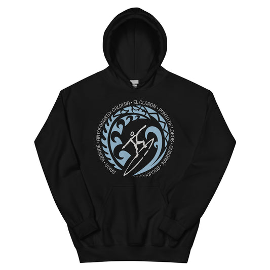 Chile Chilean Unisex Hoodie Top Sweatshirt Vintage Surfing Fan Lover