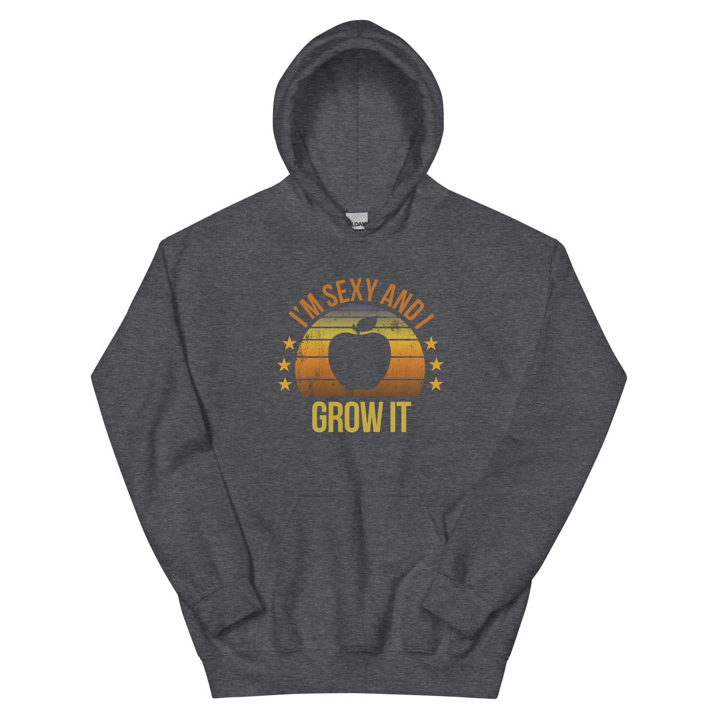 Funny Apple Farmer Farming Fan Quote Joke Sarcastic Phrase Unisex Hoodie Top Sweatshirt