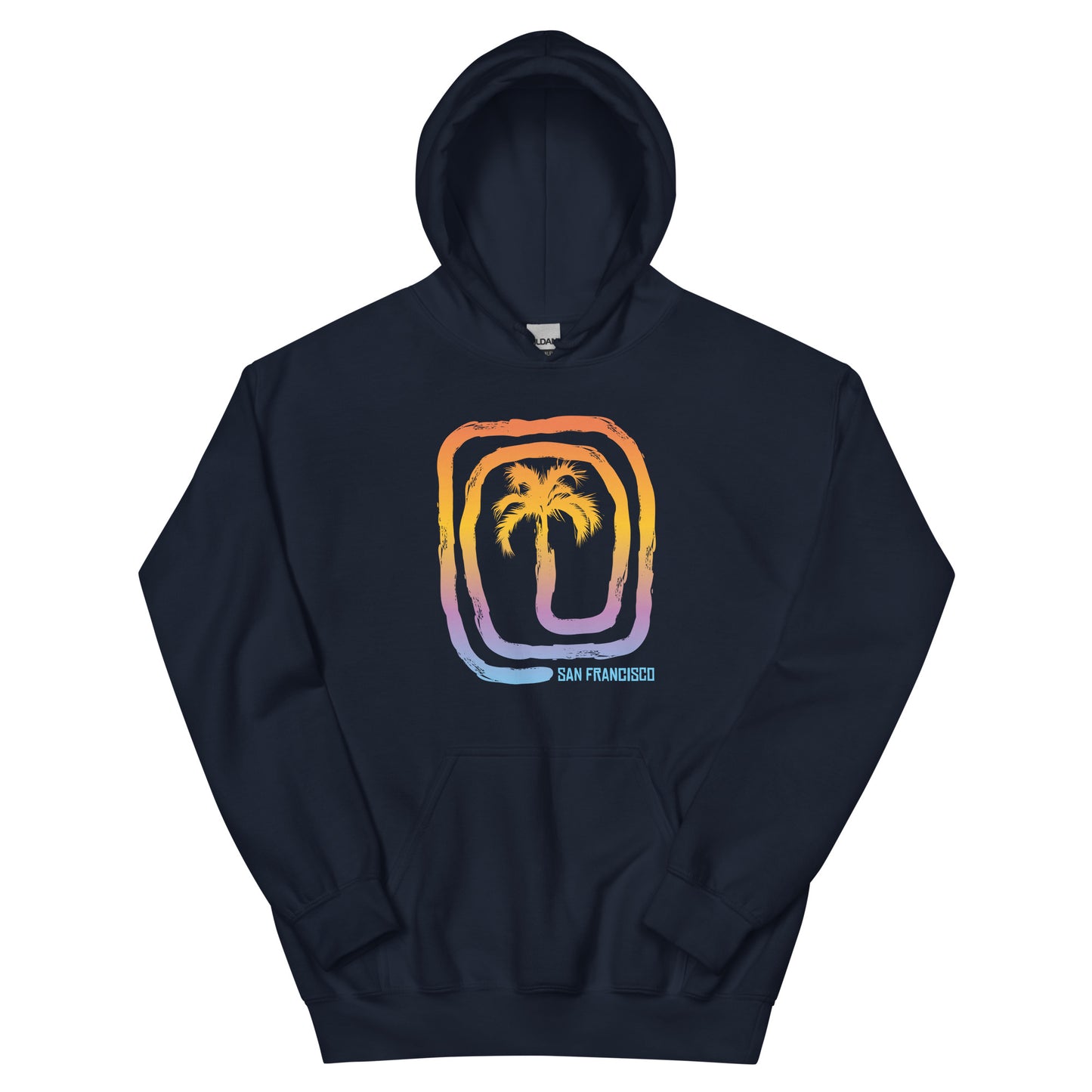 Cool San Francisco California Palm Tree Souvenir Vacation Unisex Hoodie Top Sweatshirt