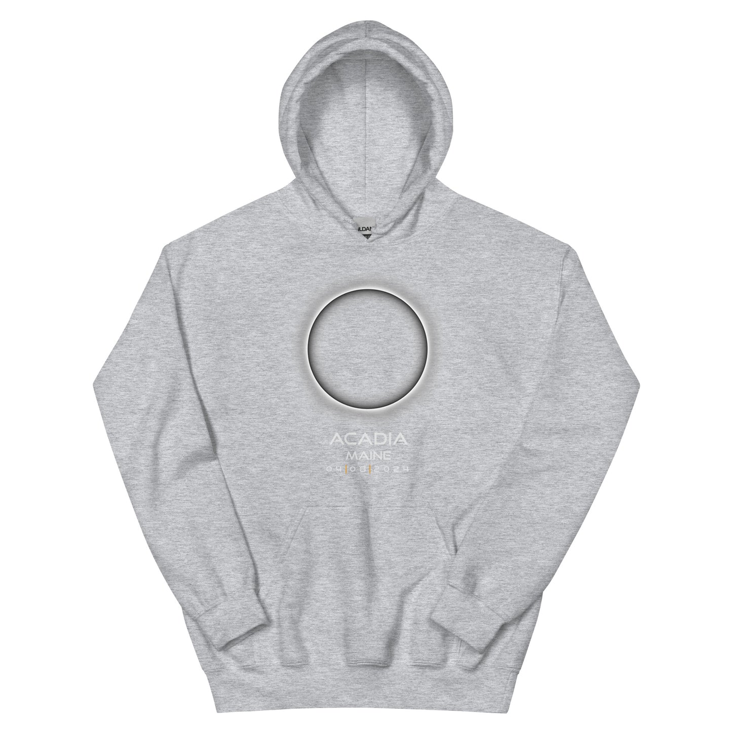 2024 Acadia Maine Eclipse Souvenir Memento April 8 Solar Unisex Hoodie Top Sweatshirt