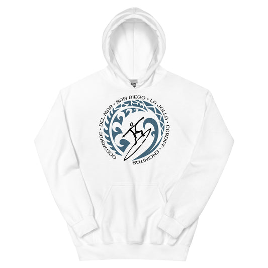 San Diego Area California Unisex Hoodie Top Sweatshirt Vintage Surfing Fan Lover