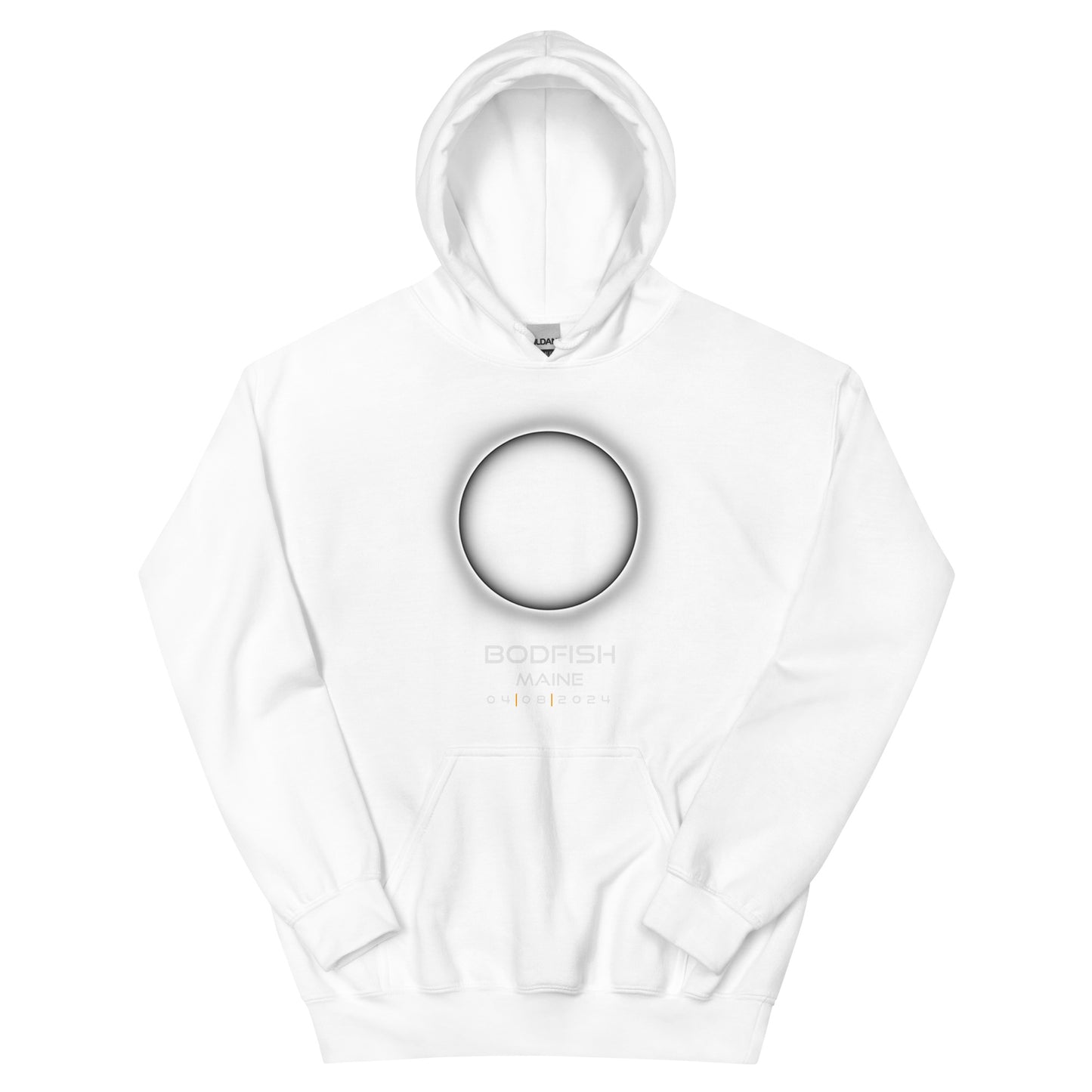 2024 Bodfish Maine Eclipse Souvenir Memento April 8 Solar Unisex Hoodie Top Sweatshirt