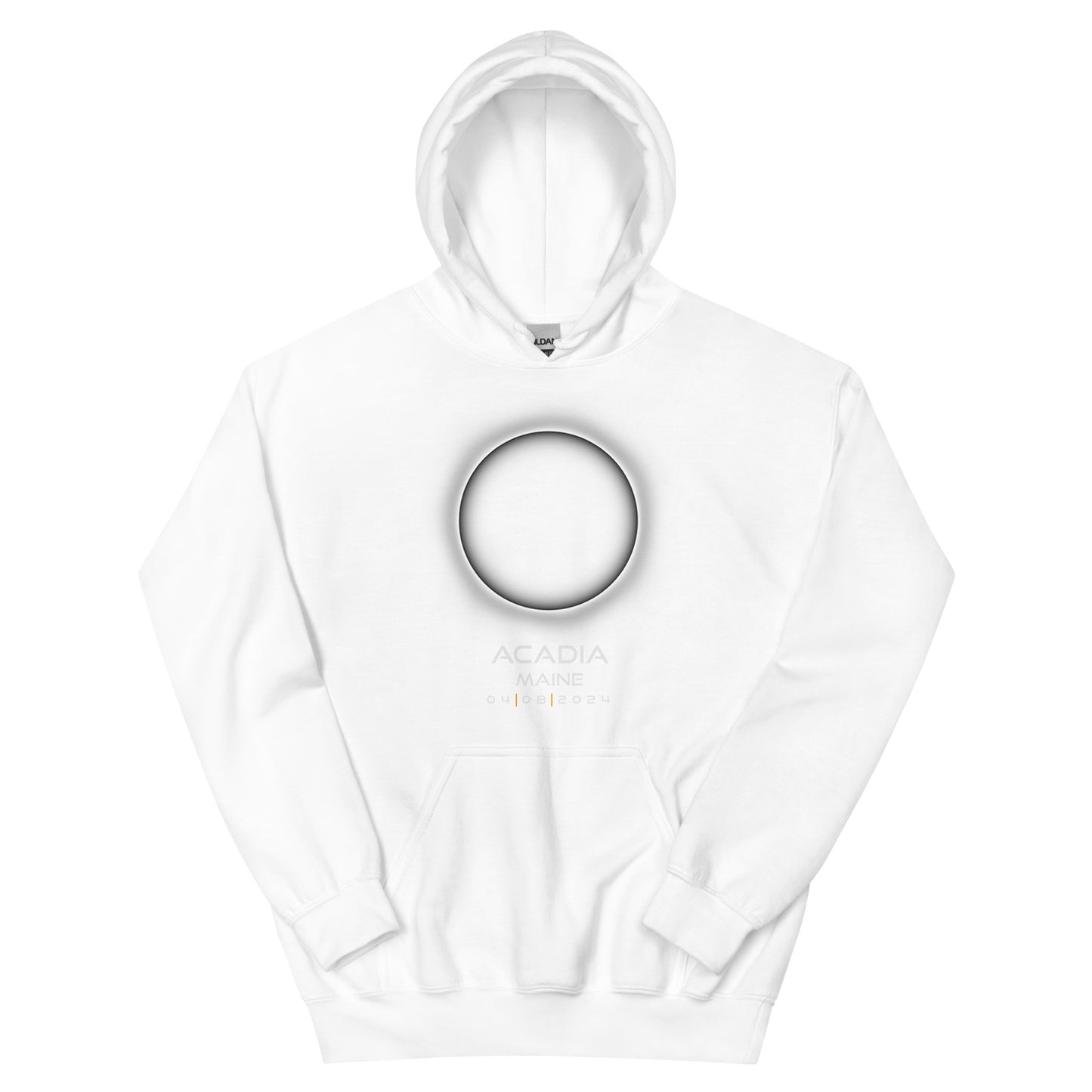2024 Acadia Maine Eclipse Souvenir Memento April 8 Solar Unisex Hoodie Top Sweatshirt