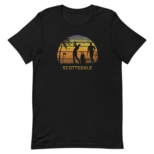 Retro Scottsdale Arizona Golf Golfing Fan Golfer Unisex T-Shirt