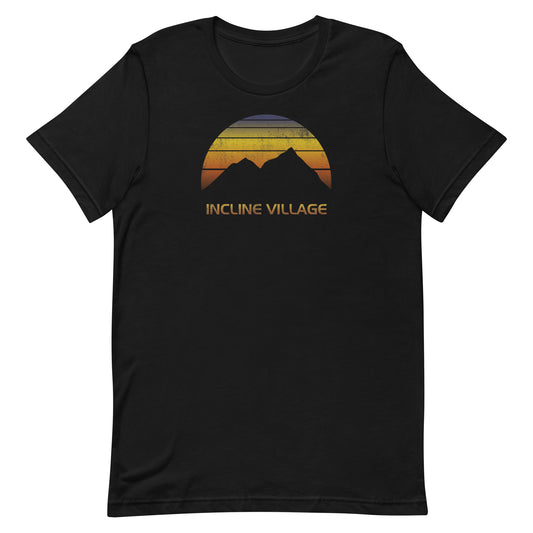 Retro Incline Village Lake Tahoe Ski Unisex T-Shirt