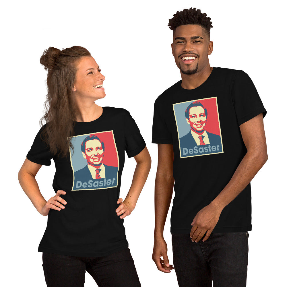 Funny Ron Desantis DeSaster Unisex T-Shirt Political Democrats