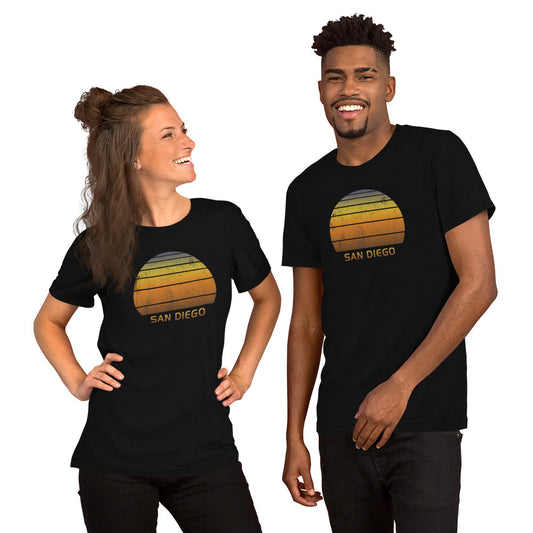 Retro San Diego California Vacation Souvenir Unisex T-Shirt